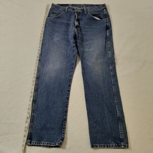 441. Wrangler Regular Fit Jeans Blue Sz 34X29